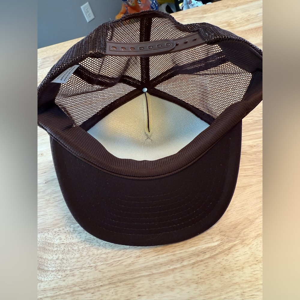 Vintage Brown Branson Trucker Hat - Picture 4 of 5